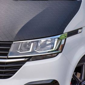 Omsa VW T6.1 Caravelle 2020 ve Sonrası 2 Parça Krom Far Üstü Çıta
