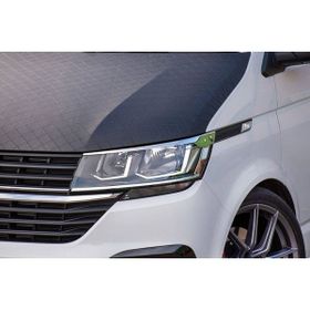 Omsa VW T6.1 Caravelle 2020 ve Sonrası 2 Parça Krom Far Üstü Çıta
