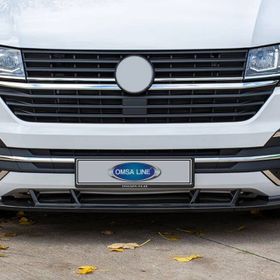 Omsa VW T6.1 Caravelle 2020 ve Sonrası 4 Parça Krom Ön Tampon Alt Izgara