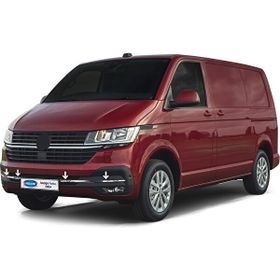 Omsa VW T6.1 Caravelle 2020 ve Sonrası 4 Parça Krom Ön Tampon Alt Izgara