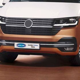 Omsa VW T6.1 Transporter 2020 ve Sonrası 4 Parça Krom Ön Tampon Alt Izgara