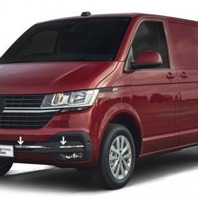 Omsa VW T6.1 Transporter 2020 ve Sonrası 4 Parça Krom Ön Tampon Alt Izgara