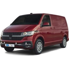 Omsa VW T6.1 Transporter 2020 ve Sonrası 4 Parça Krom Ön Tampon Alt Izgara