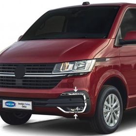 Omsa VW T6.1 Transporter 2020 ve Sonrası 4 Parça Krom Sis Far Kaşı
