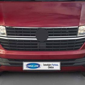 Omsa VW T6.1 Transporter 2020 ve Sonrası Krom Ön Panjur Kaput Üst Çıtası
