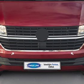 Omsa VW T6.1 Transporter 2020 ve Sonrası Krom U Formlu Ön Panjur