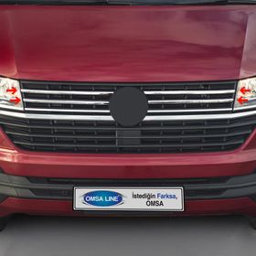 Omsa VW T6.1 Transporter 4 Parça 2020 ve Sonrası Krom Ön Panjur