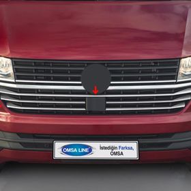 Omsa VW T6.1 Transporter 5 Parça 2020 ve Sonrası Krom Ön Panjur Alt Çıtası