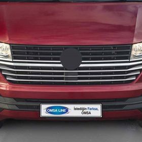 Omsa VW T6.1 Transporter 5 Parça 2020 ve Sonrası Krom Ön Panjur Alt Çıtası