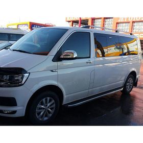 Omsa VW T6 Transporter Blackline Krom Uzun Şase 2015 ve Sonrası Yan Basamak