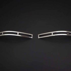Omsa VW T6 Transporter Krom Arka Reflektör Tek Kapı 2 Parça 2015 ve Sonrası Çerçeve