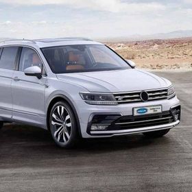 Omsa VW Tiguan 2016-2020 3 Parça Arası Krom Far Üstü Çıta