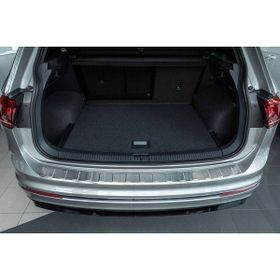 Omsa VW Tiguan 2016 ve Sonrası Taşlı Krom Arka Tampon Eşiği