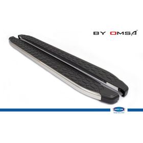 Omsa VW Tiguan Blackline Krom Kısa Şase 2007-2015 Arası Yan Basamak
