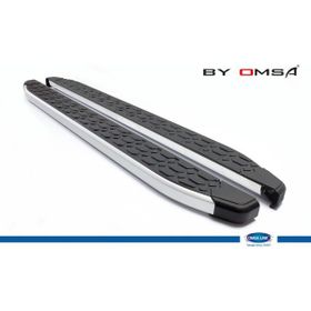 Omsa VW Touareg Blackline Alüminyum 2003-2018 Arası Yan Basamak