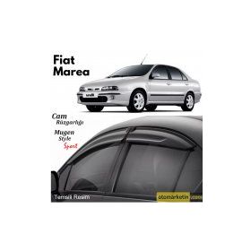 Omsaline Fiat Marea 4 Parça Mugen Cam Rüzgarlığı
