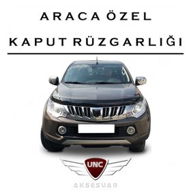 Omsaline Mitsubishi L200 Kaput 2015-2018 Kaput Koruyucu Rüzgarlık