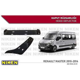 Omsaline Renault Master 2014 Sonrası Kaput koruyucu Rüzgarlık