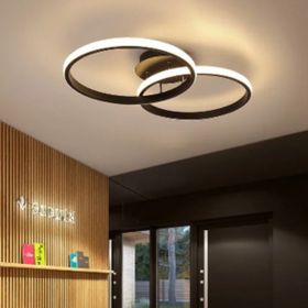 Ömür Avize Bobs Modern Ikili Beyaz Ledli Renkli Avize