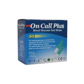 On Call Plus 50'li Kan Şeker Ölçüm Test Stribi