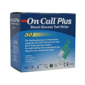 On Call Plus 50'li Kan Şeker Ölçüm Test Stribi