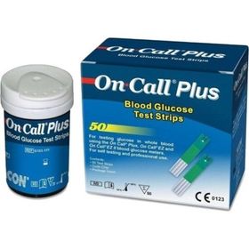 On Call Plus 50'li Kan Şeker Ölçüm Test Stribi