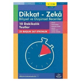 On Dakikalık Testler 10 - 11 Yaş - Bilişsel ve Düşünsel Beceriler - Alison Primrose