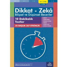 On Dakikalık Testler 10 - 11 Yaş - Bilişsel ve Düşünsel Beceriler - Alison Primrose