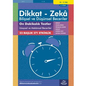 On Dakikalık Testler - Uzaysal ve Mekânsal Beceriler 10 - 11 Yaş - Bilişsel ve Düşünsel Beceriler - Alison Primrose