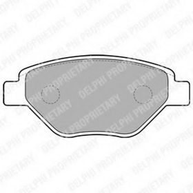 Ön Fren Balatası (Renault Megane 11/02>10/08)