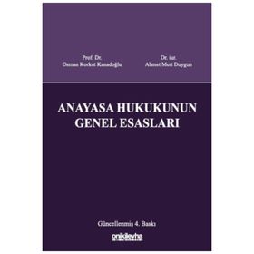 On İki Levha Yayıncılık - Anayasa Hukukunun Genel Esasları
