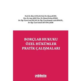 On İki Levha Yayıncılık - Borçlar Hukuku Özel Hükümler Pratik Çalışmaları