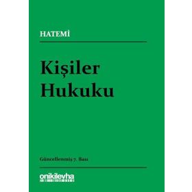 On İki Levha Yayıncılık - Kişiler Hukuku
