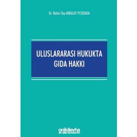 On İki Levha Yayıncılık - Uluslararası Hukukta Gıda Hakkı
