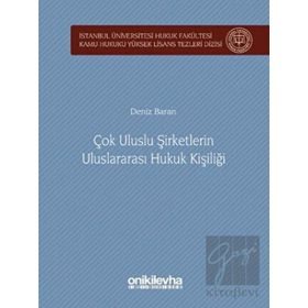 On İki Levha Yayınları - Çok Uluslu Şirketlerin Uluslararası Hukuk Kişiliği