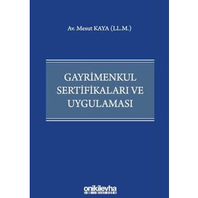On İki Levha Yayınları - Gayrimenkul Sertifikaları ve Uygulaması