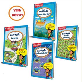 On The Go Serisi 4`lü Set Dikkat Atölyesi Yayınları