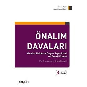 ÖNALIM (ŞUF'A) DAVALARI - MÜSLİM TUNABOYLU