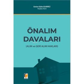 ÖNALIM (ŞUF'A) DAVALARI - MÜSLİM TUNABOYLU