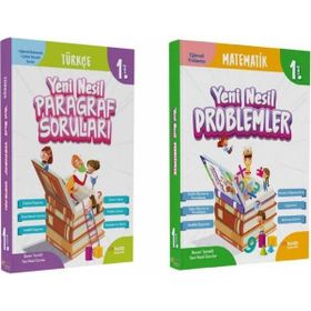 Onburda Yayınları 1. Sınıf Paragraf + Problem Kitabı 2 Kitap