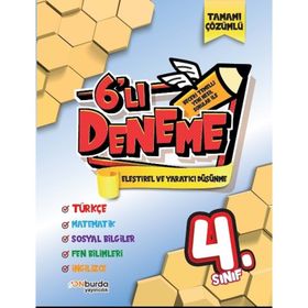 Onburda Yayınları 3. Sınıf 6'lı Deneme