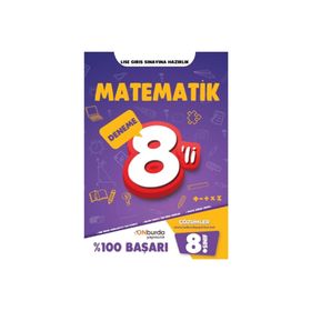 Onburda Yayınları 8. Sınıf Matematik Yeni Nesil Branş Denemeleri