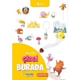 Onburda Yayınları Okul Öncesi Çizgi Burada Kitabı