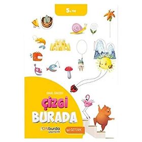 Onburda Yayınları Okul Öncesi Çizgi Burada Kitabı