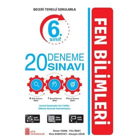 Öncelik Yayınları 8. Sınıf Deha Fen Bilimleri 16 Deneme Sınavı 2020