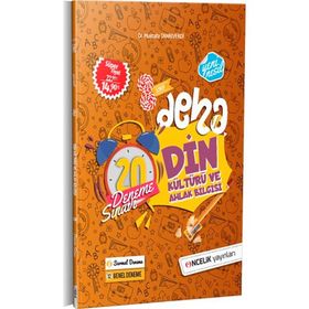 Öncelik Yayınları 8. Sınıf Din Kültürü ve Ahlak Bilgisi Deha 20 Deneme Sınavı