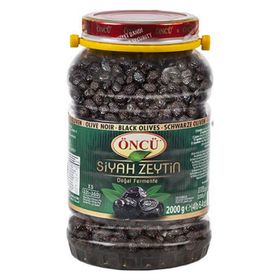 Öncü 2 kg xs Yağlı Siyah Zeytin Pet