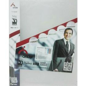 Önder 1102-0 Buzlu Şeffaf 2 Halkalı Dosya