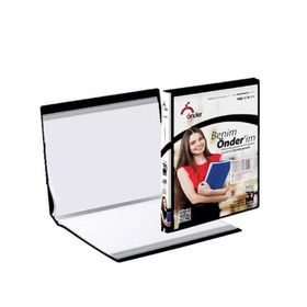 Önder 122-03 Rainbow Colors 4 PVC Siyah Halkalı Klasör