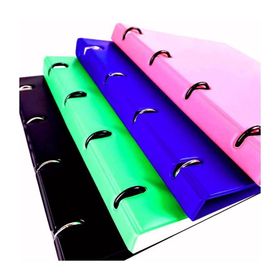 Önder 122-23 Rainbow Colors 4 Halkalı PVC Pembe Klasör